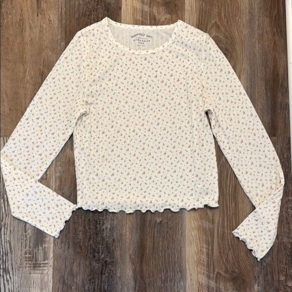 Aeropostale Seriously Soft Floral Tee